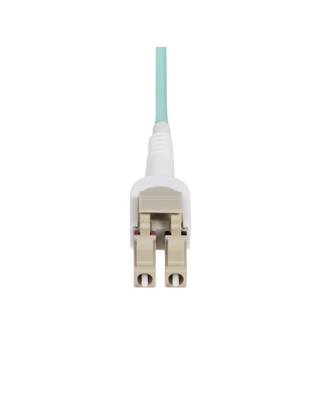 Cable de Fibra Óptica Multimodo Conmutable LC a LC (UPC) OM4 de 5m - 50/125µm - Redes de 100G - Low Insertion Loss - LSZH - Con